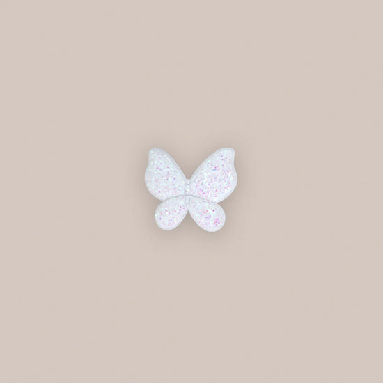 Clip - Petite opal glitter butterfly