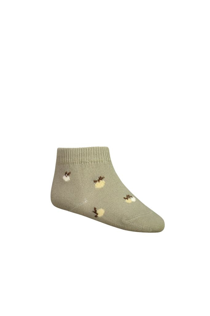 Apple Ankle sock - Seneca Rock