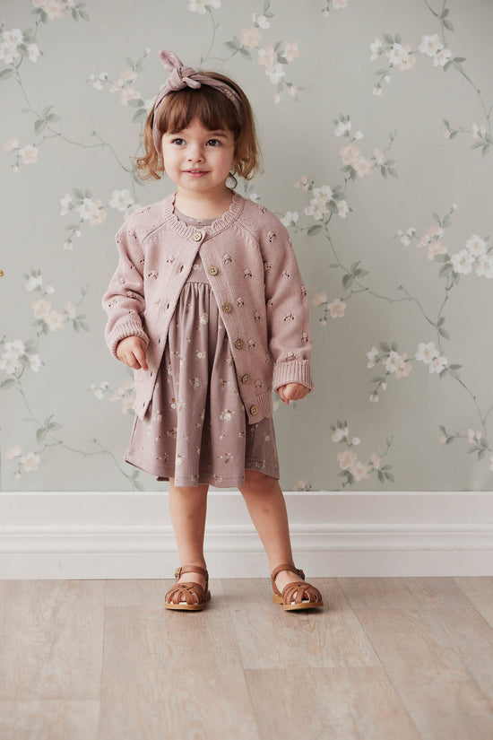 Maggie Cardigan - French Pink Marle