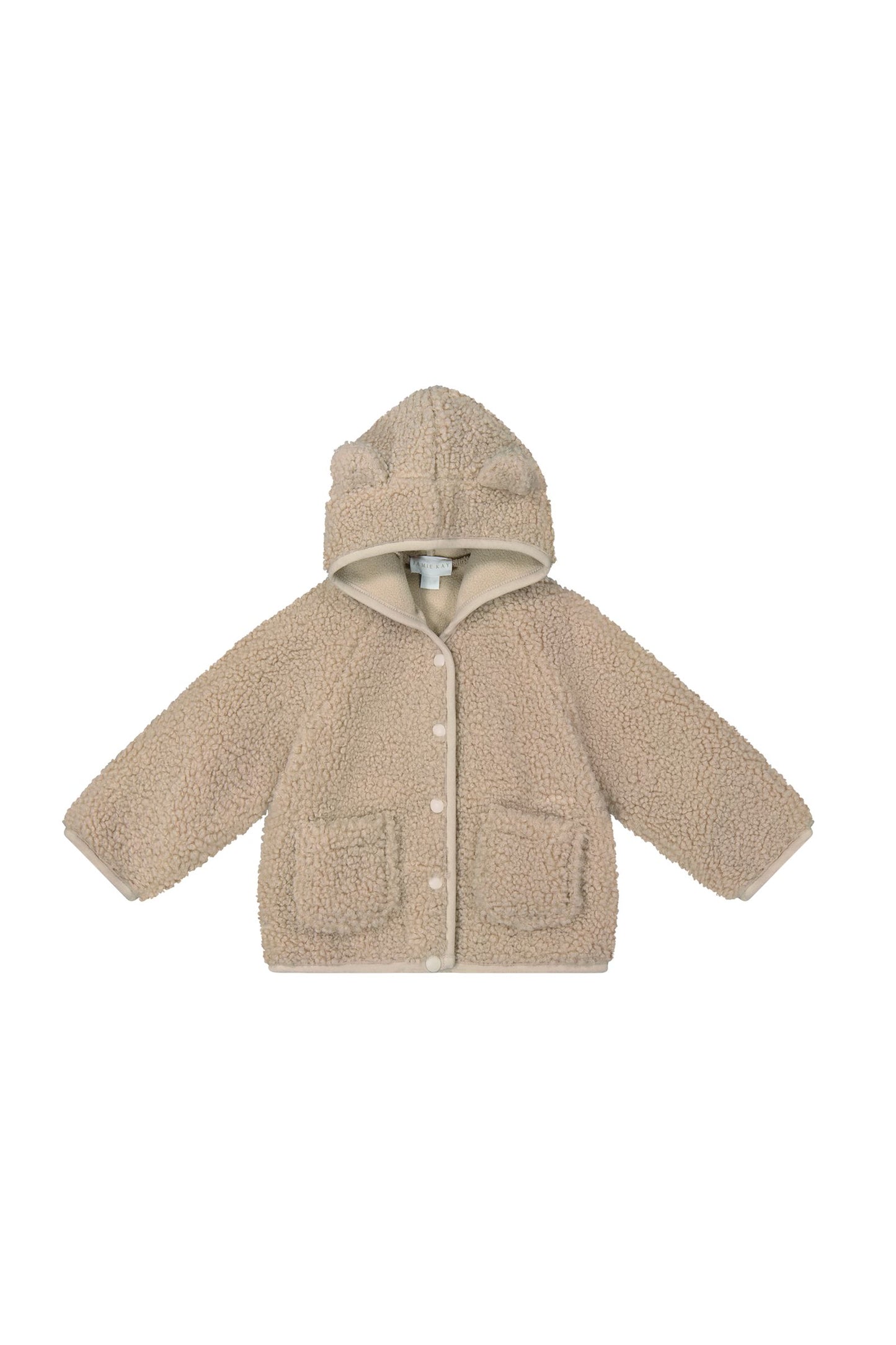 Load image into Gallery viewer, Tatum Sherpa Jacket - Lait Marle
