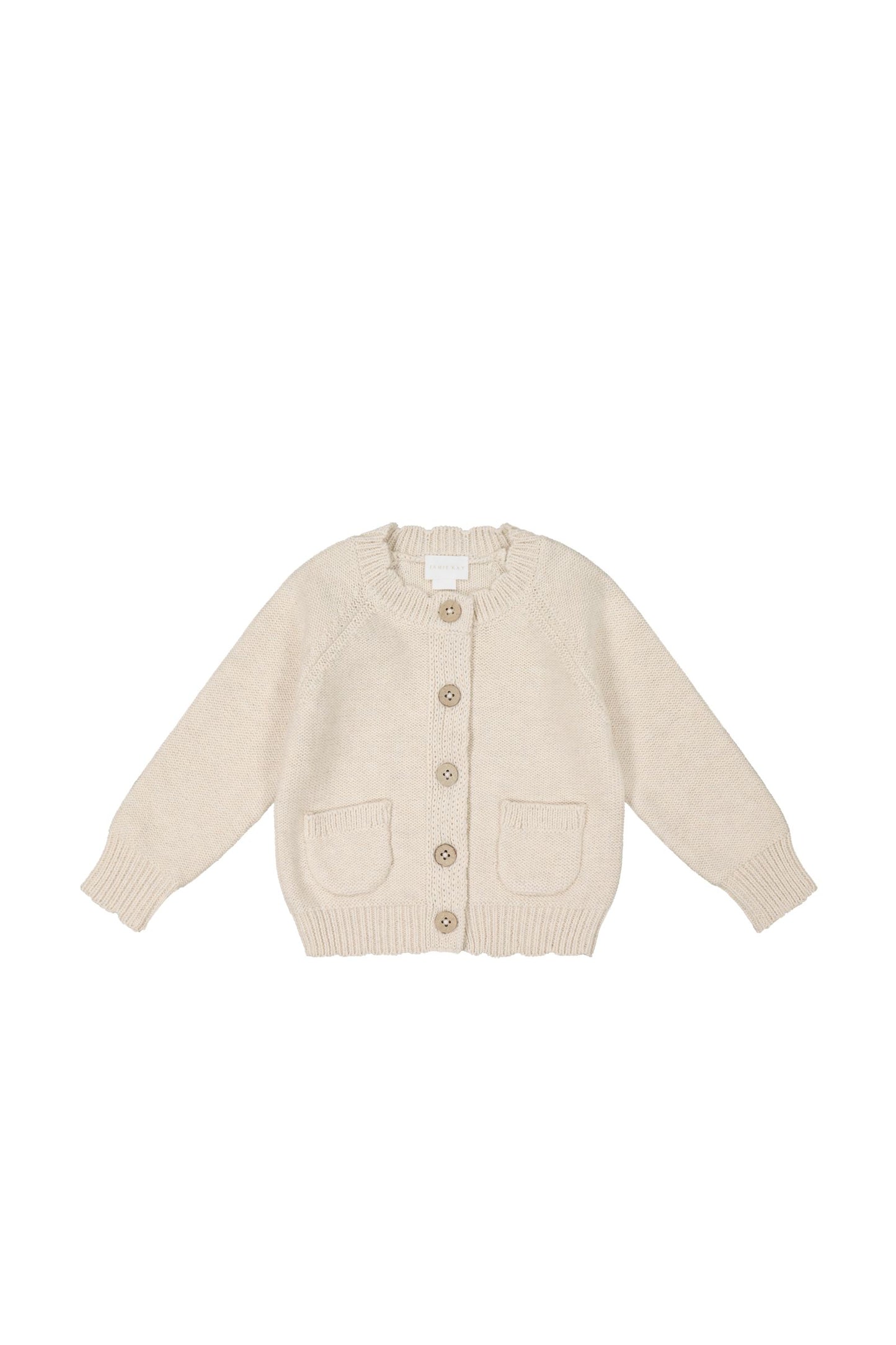 Load image into Gallery viewer, Zoe Cardigan - Light Oatmeal Marle
