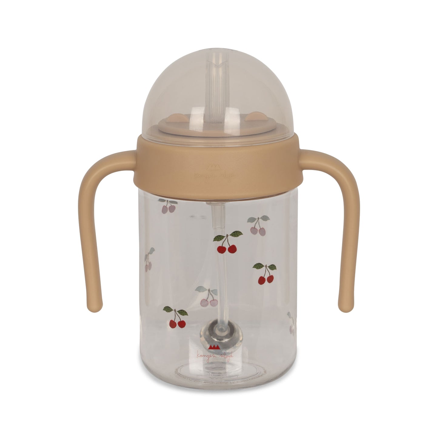 Load image into Gallery viewer, Baby bottle with handle - Cherry

