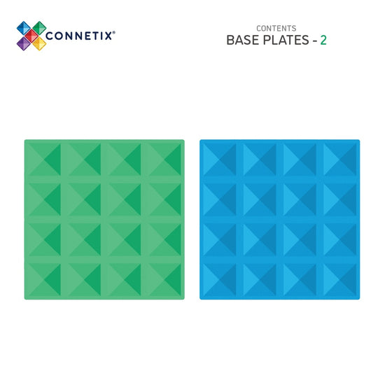 2 Piece Green Blue Base Plate Pack