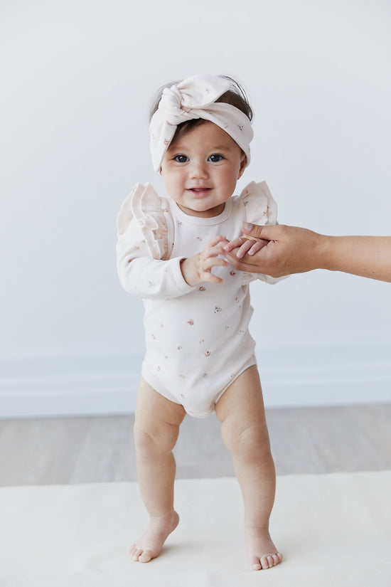 Load image into Gallery viewer, Organic Cotton Maddie Bodysuit - Sweet Magnolia Simple
