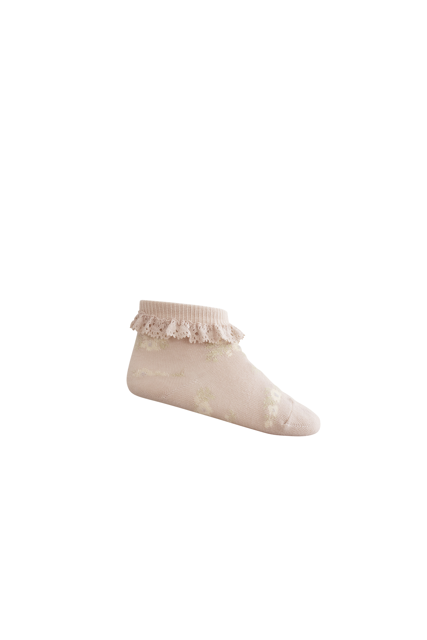 Load image into Gallery viewer, Frill Ankle Sock - Petite Fleur Pillow
