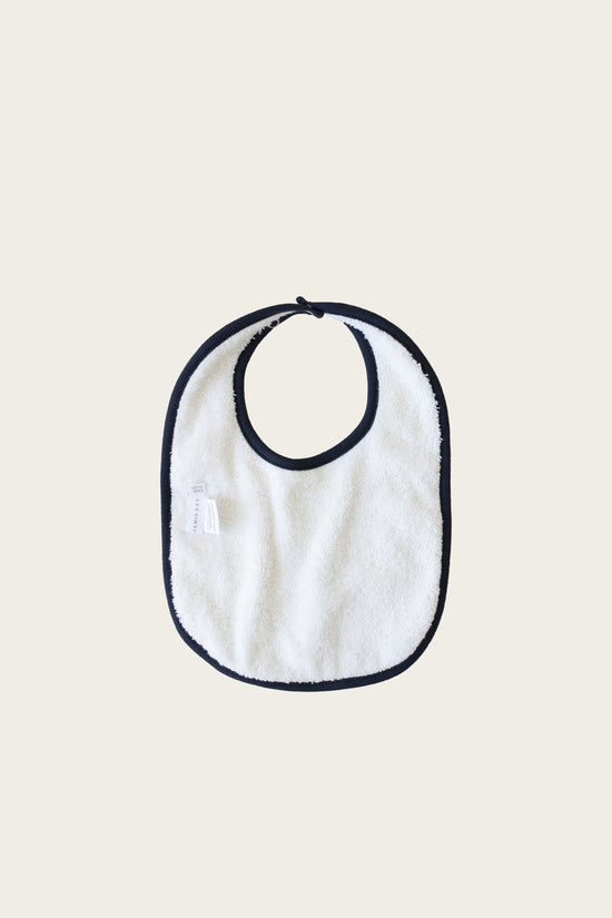 Load image into Gallery viewer, Organic Cotton Bib - Sapphire Floral
