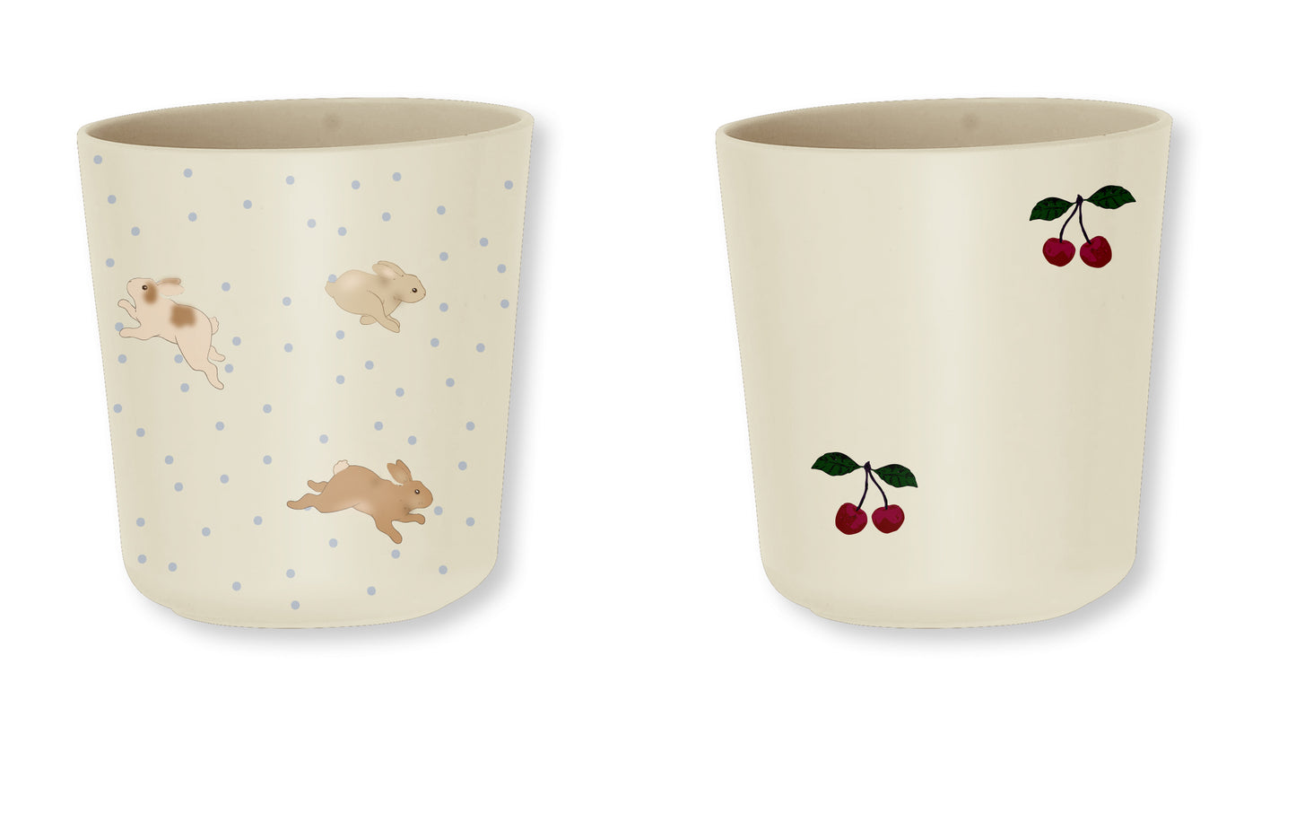 2 Pack Cup - Cherry / Petit Lapin