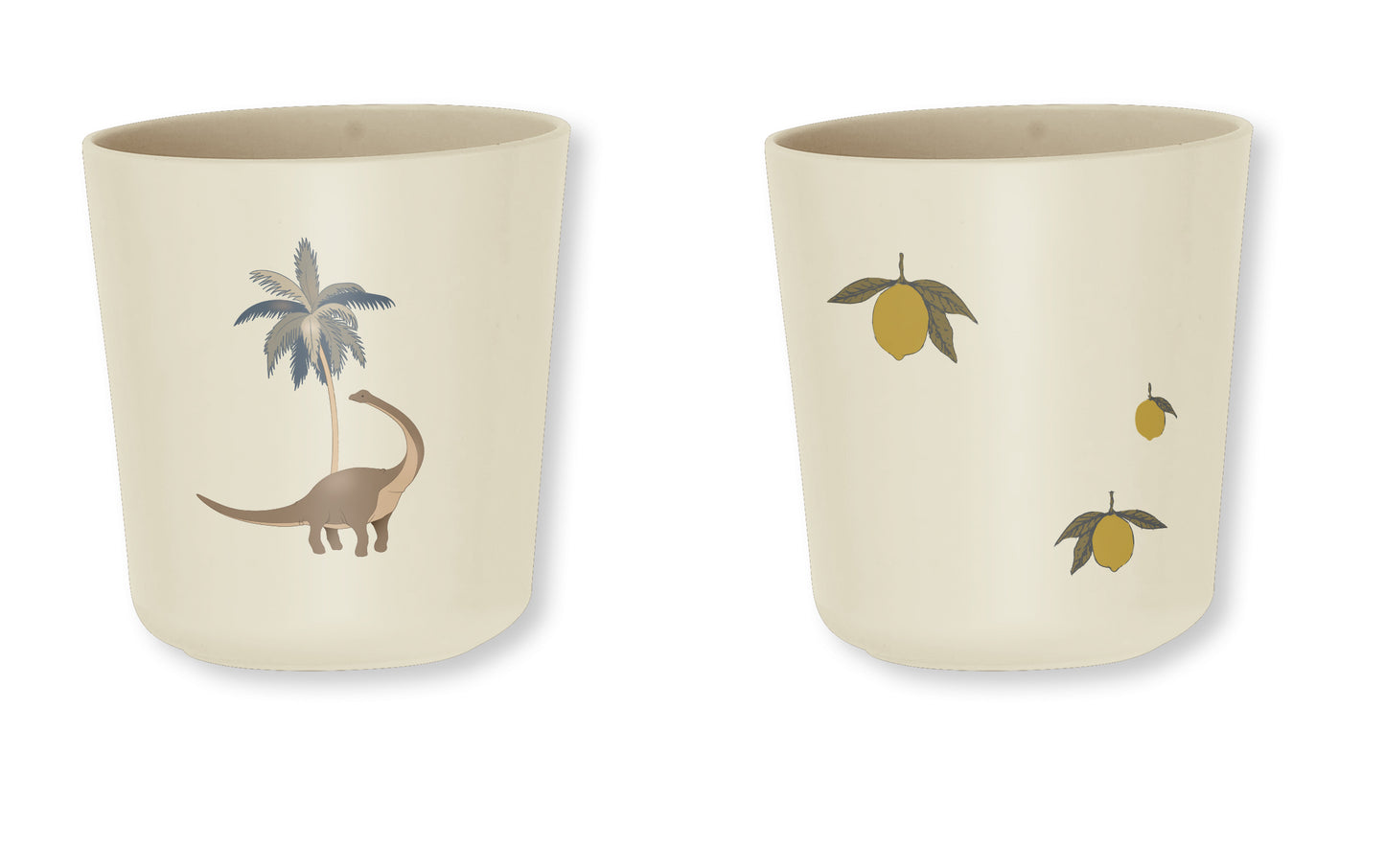 Load image into Gallery viewer, 2 Pack Cup - Lemon /  Dino
