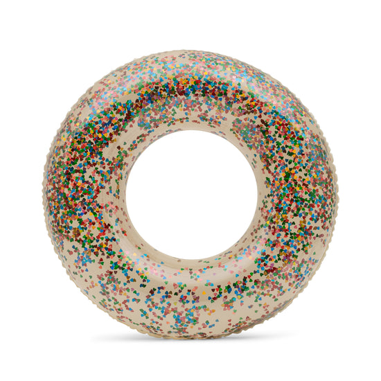 Load image into Gallery viewer, Junior Swim Ring Transparent - Transparent cream
