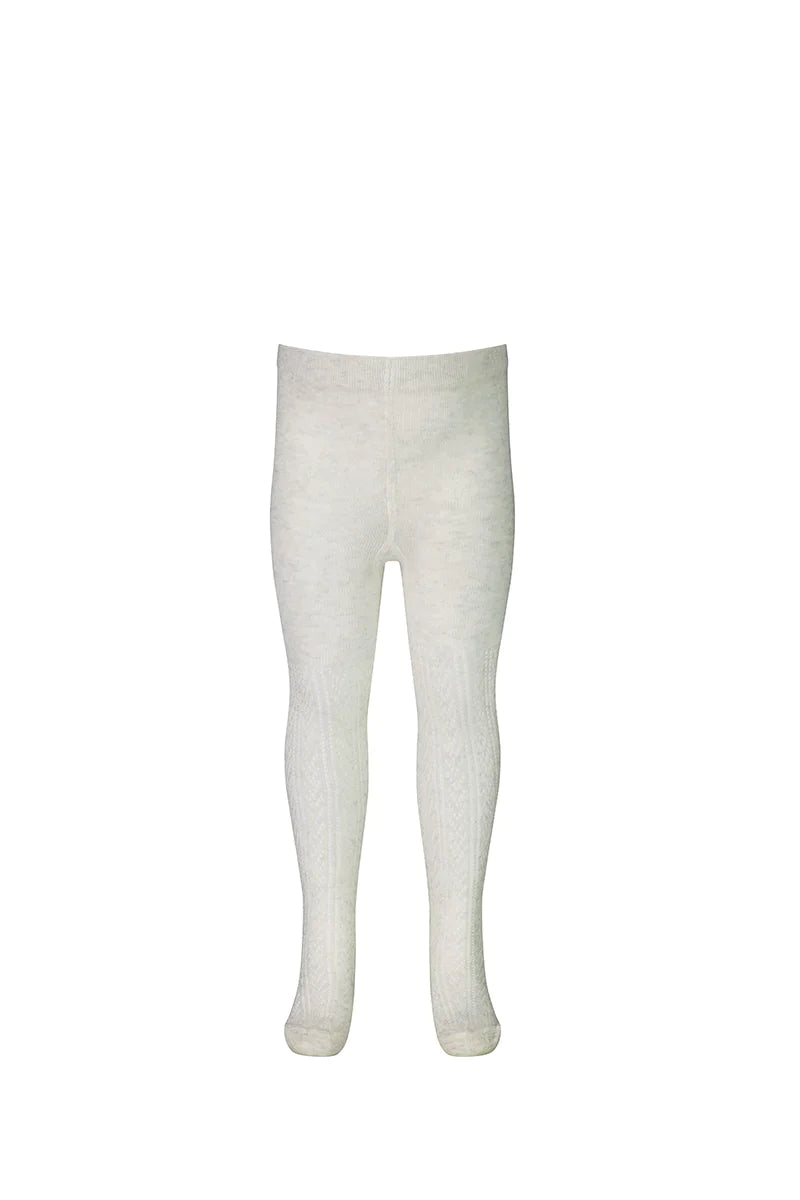 Load image into Gallery viewer, Maeve Weave Tights - Oatmeal Marle
