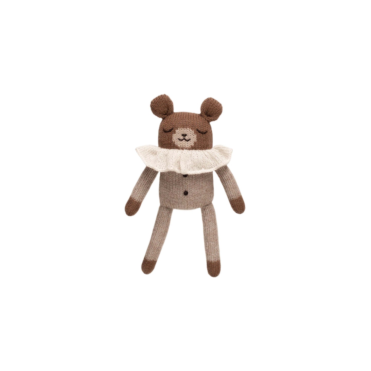 Teddy Soft Toy - Oat pyjamas