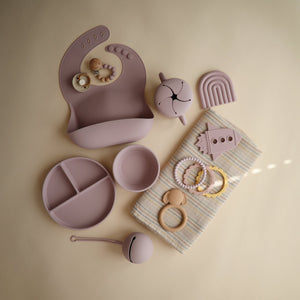 Silicone Plate - Soft Lilac